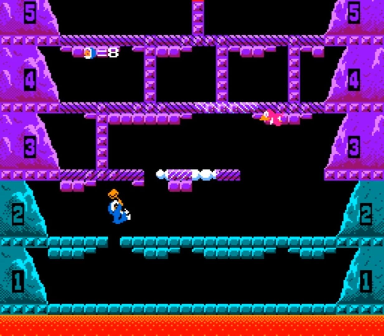 Captura de pantalla - Vs. Ice Climber