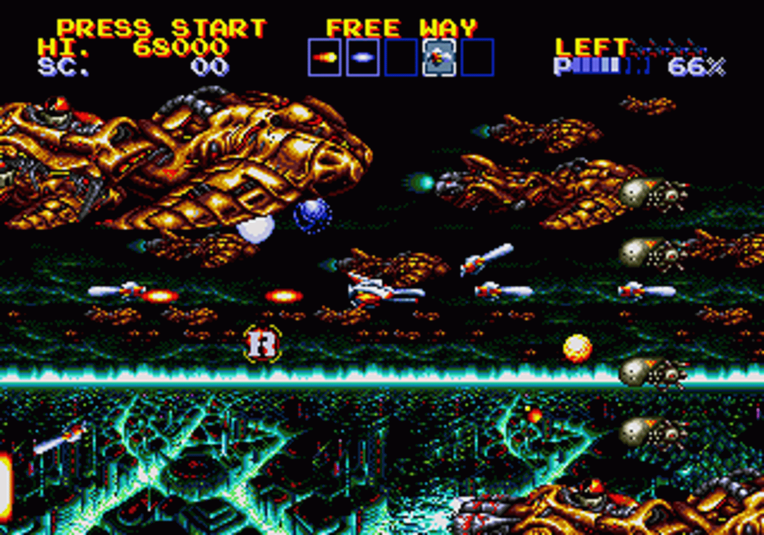 Thunder Force IV screenshot