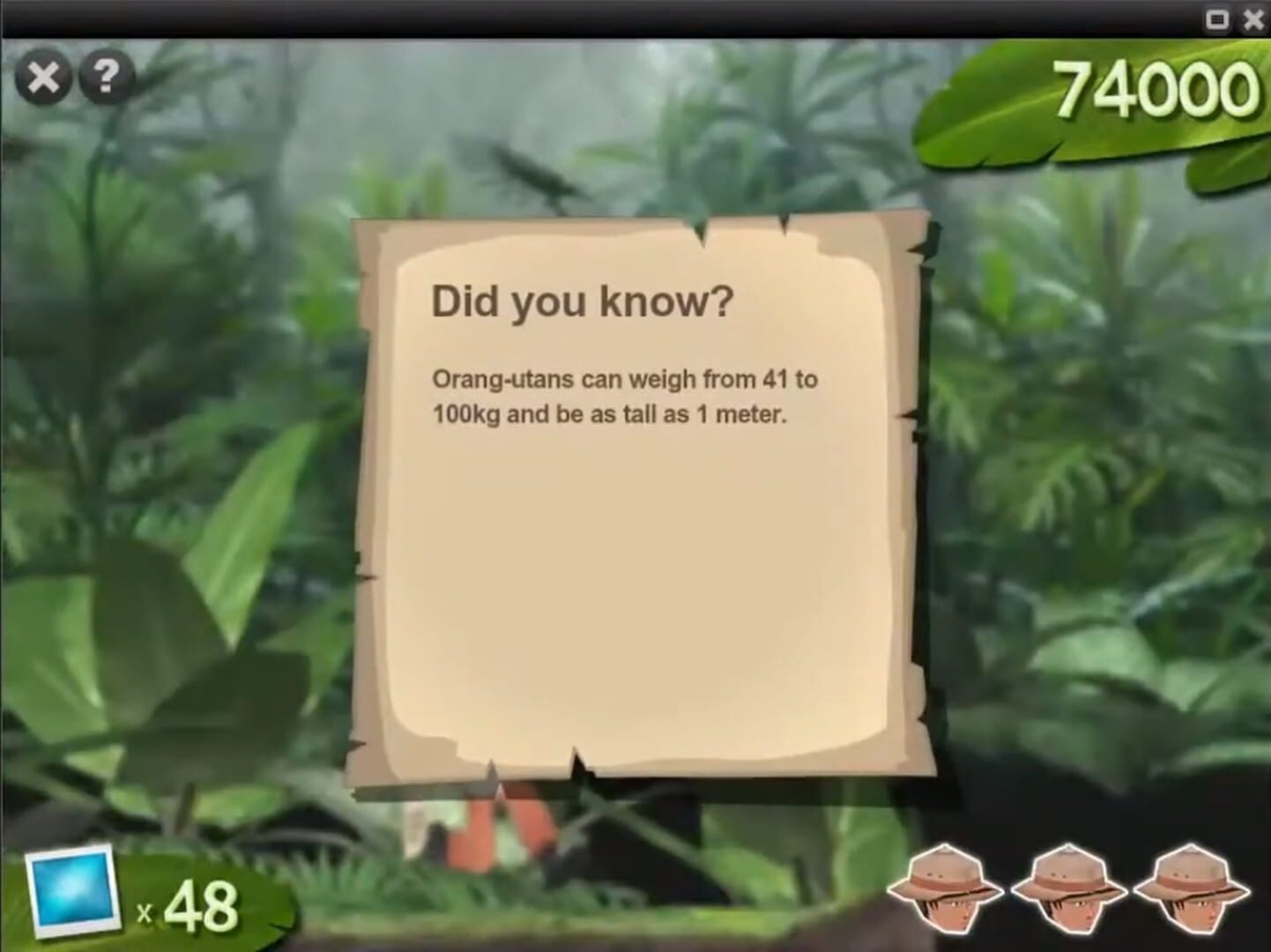 Adventure Reporter Jungle - Screenshot