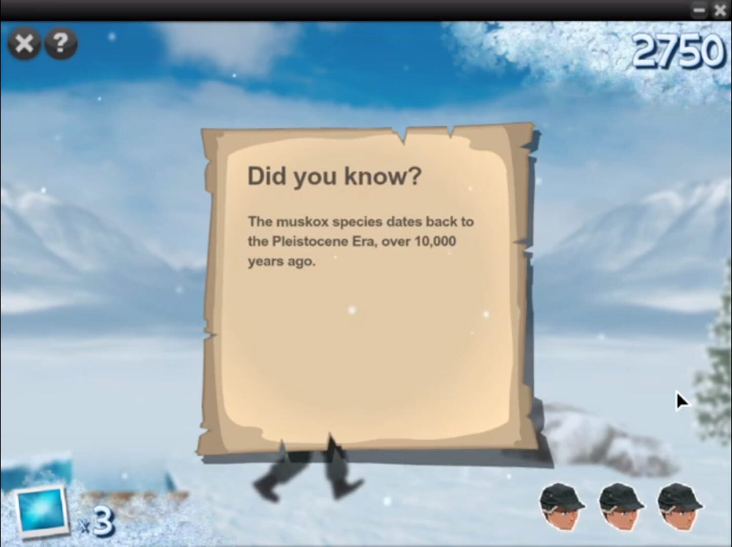 Adventure Reporter Arctic - Screenshot