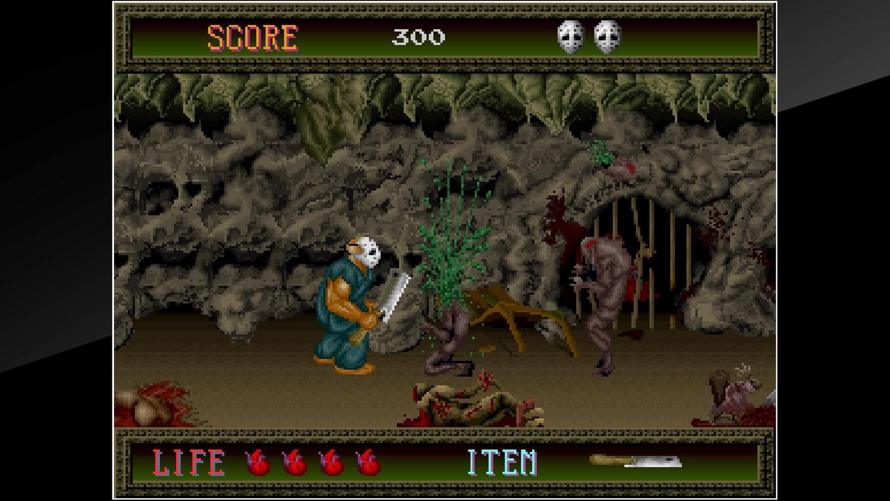 Arcade Archives: Splatterhouse screenshot