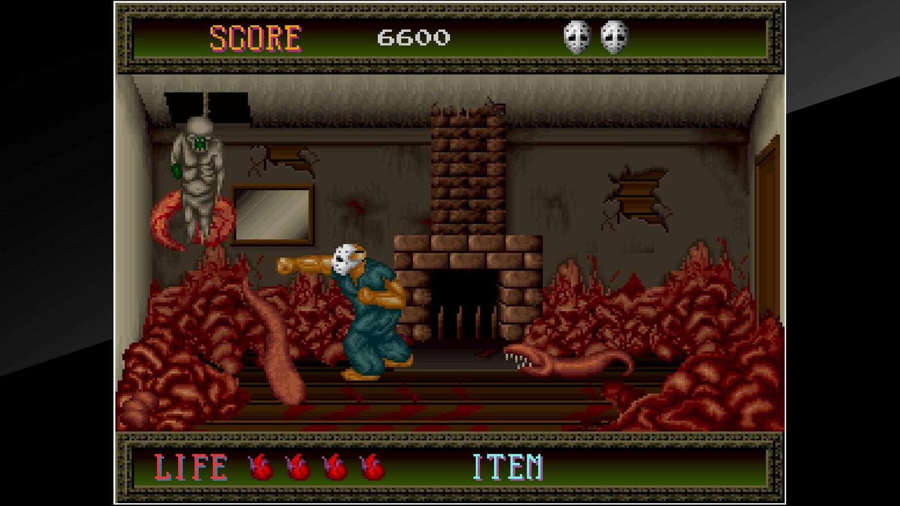 Captura de pantalla - Arcade Archives: Splatterhouse