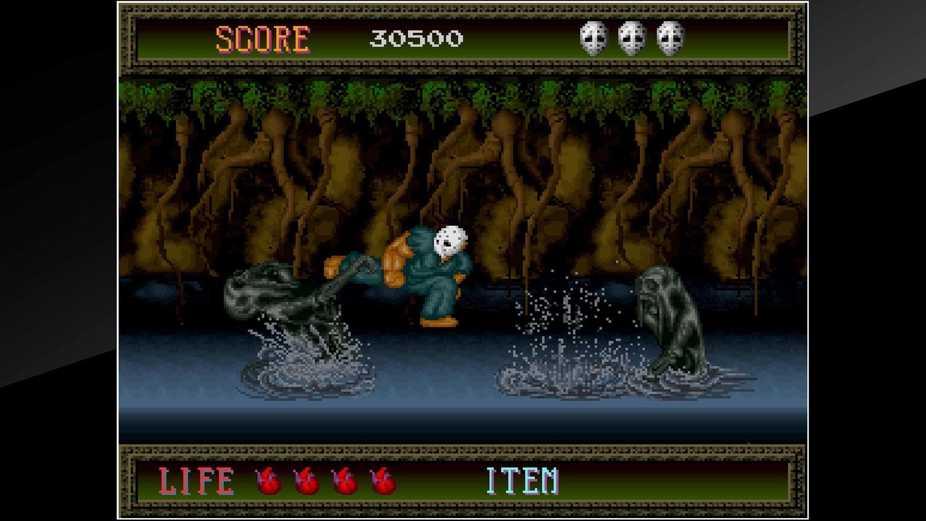 Arcade Archives: Splatterhouse screenshot