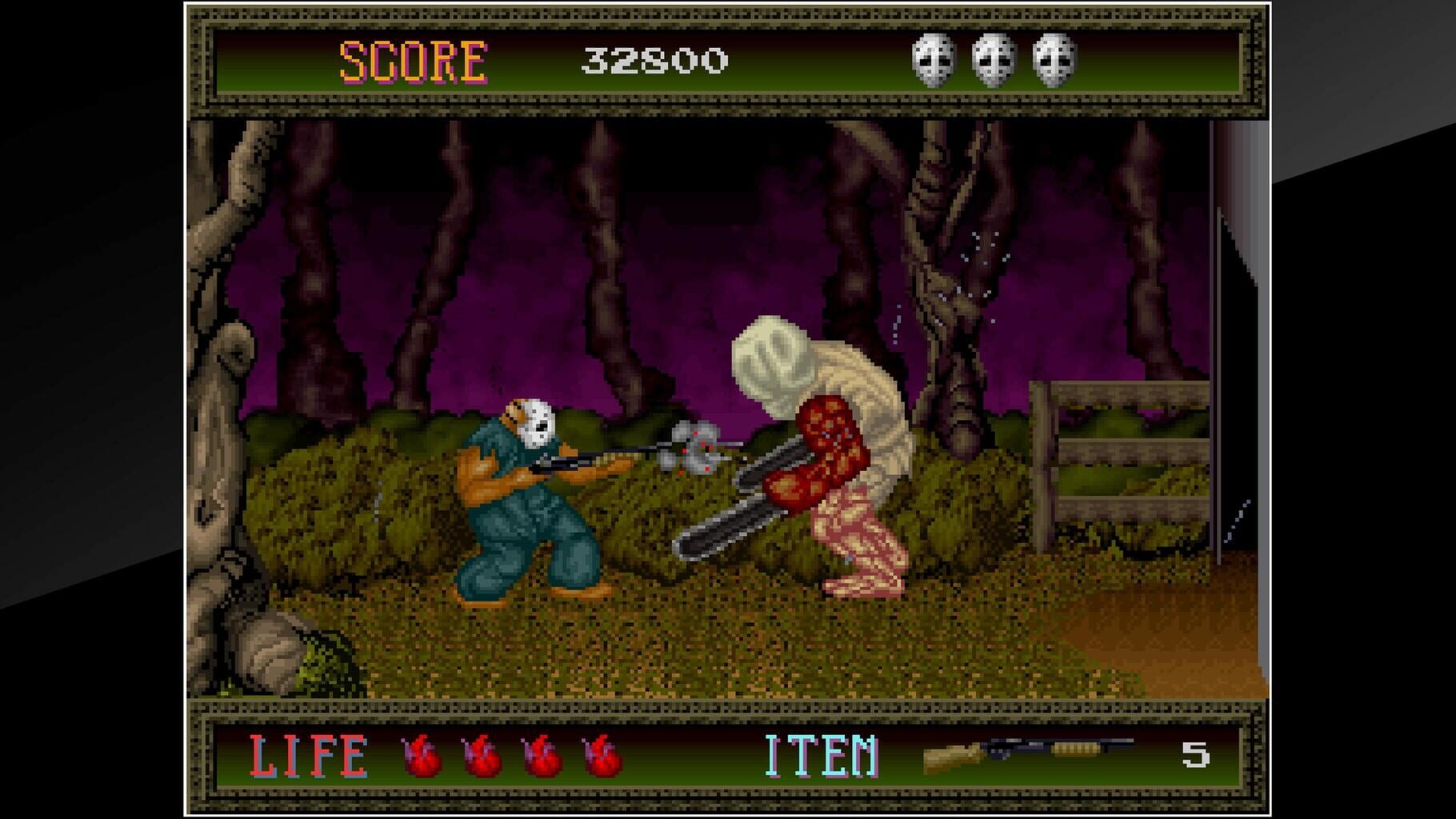 Captura de pantalla - Arcade Archives: Splatterhouse