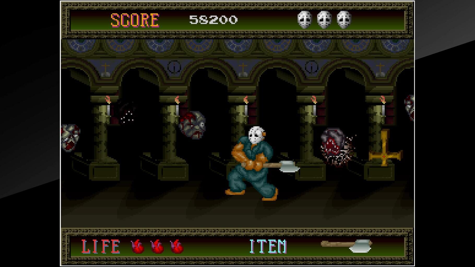 Arcade Archives: Splatterhouse screenshot