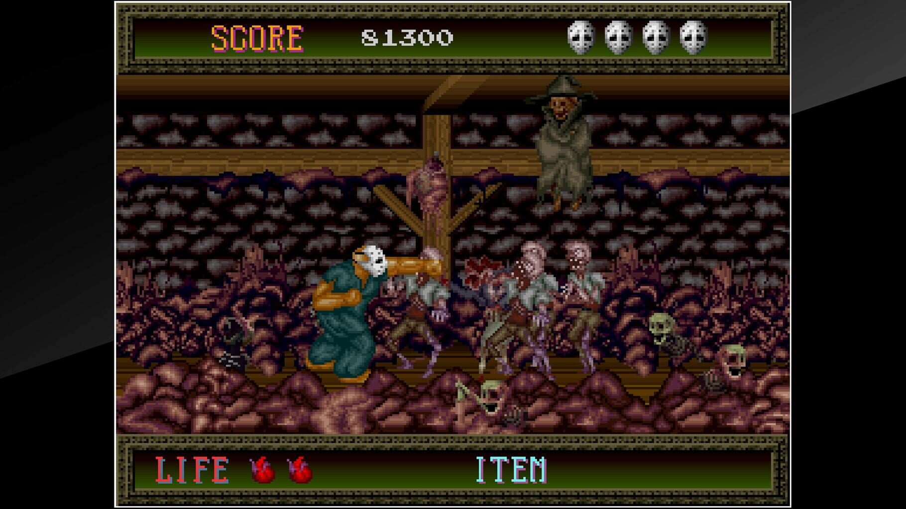 Captura de pantalla - Arcade Archives: Splatterhouse