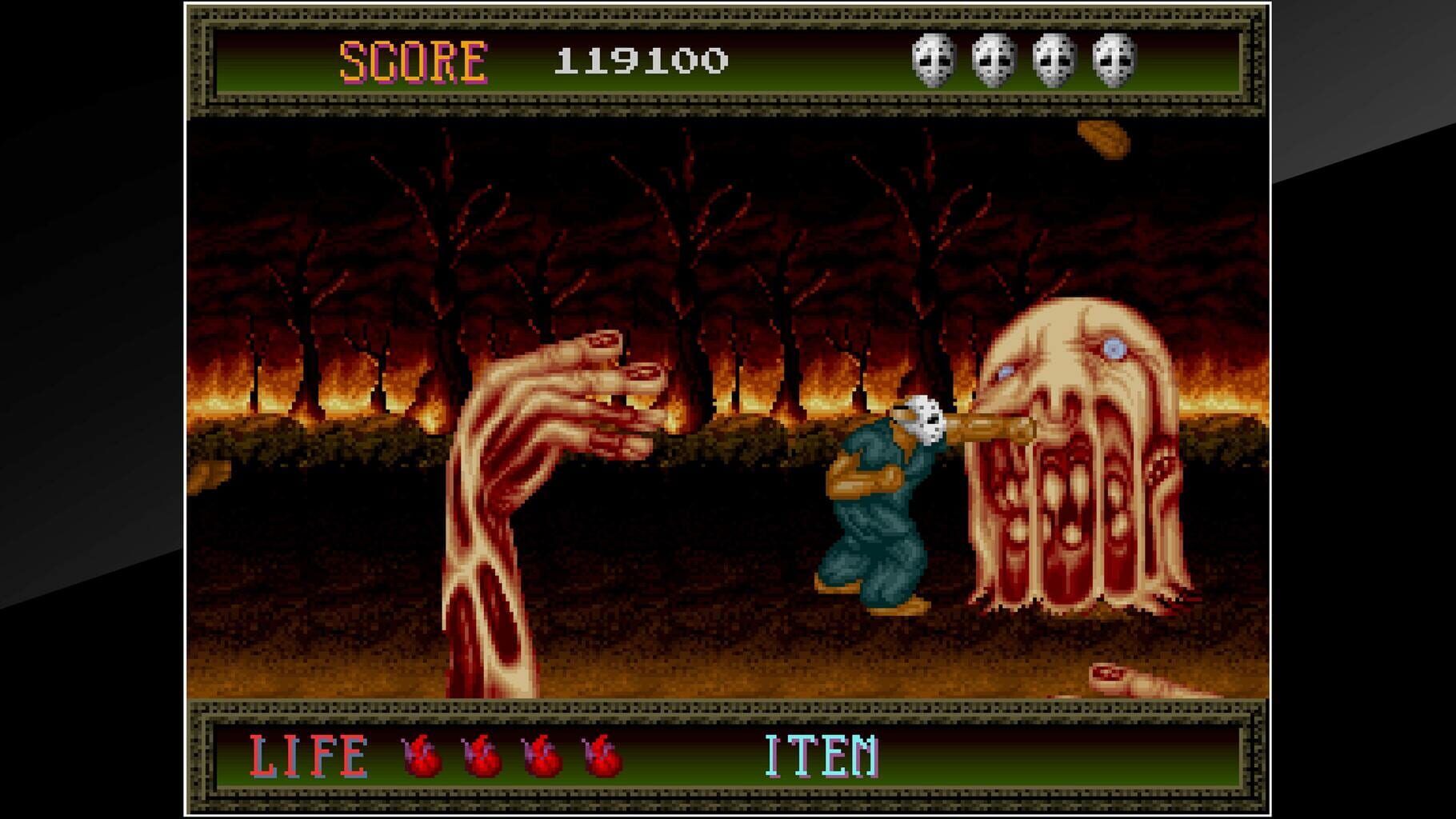 Captura de pantalla - Arcade Archives: Splatterhouse