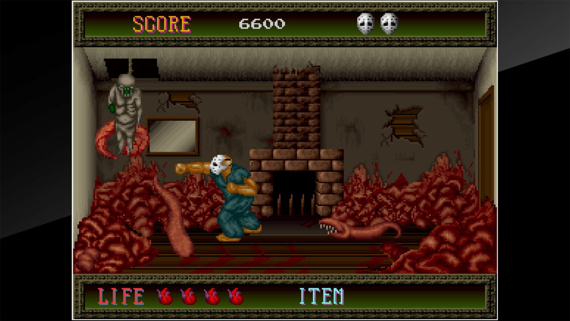 Captura de pantalla - Arcade Archives: Splatterhouse