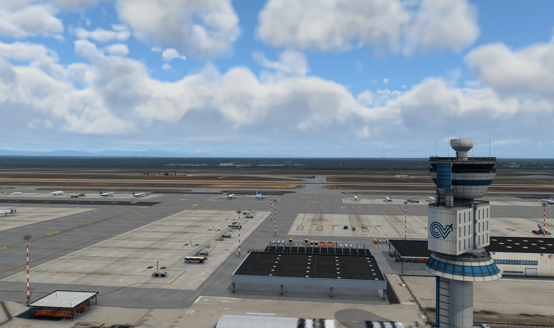 X-Plane 12: Aerosoft - Airport Milano Malpensa screenshot