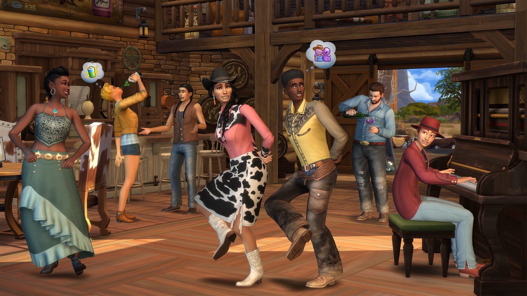 Captura de pantalla - The Sims 4: Horse Ranch
