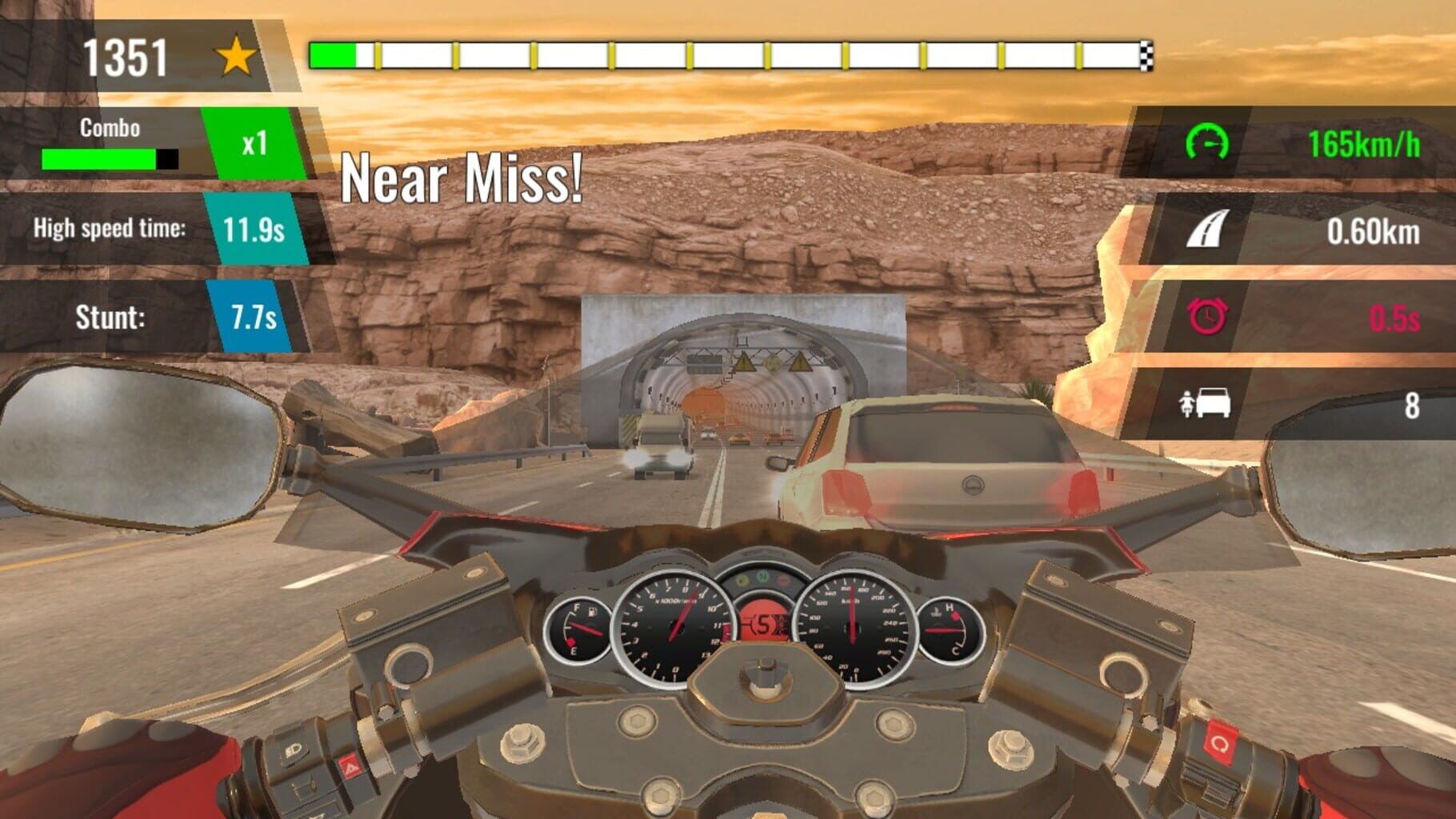 Moto Rush GT: Silver Edition screenshot