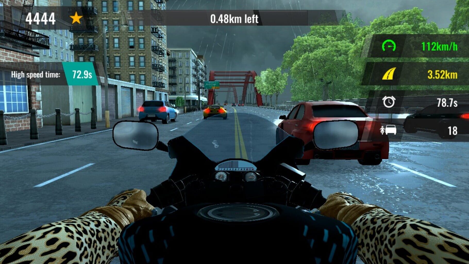 Moto Rush GT: Silver Edition screenshot