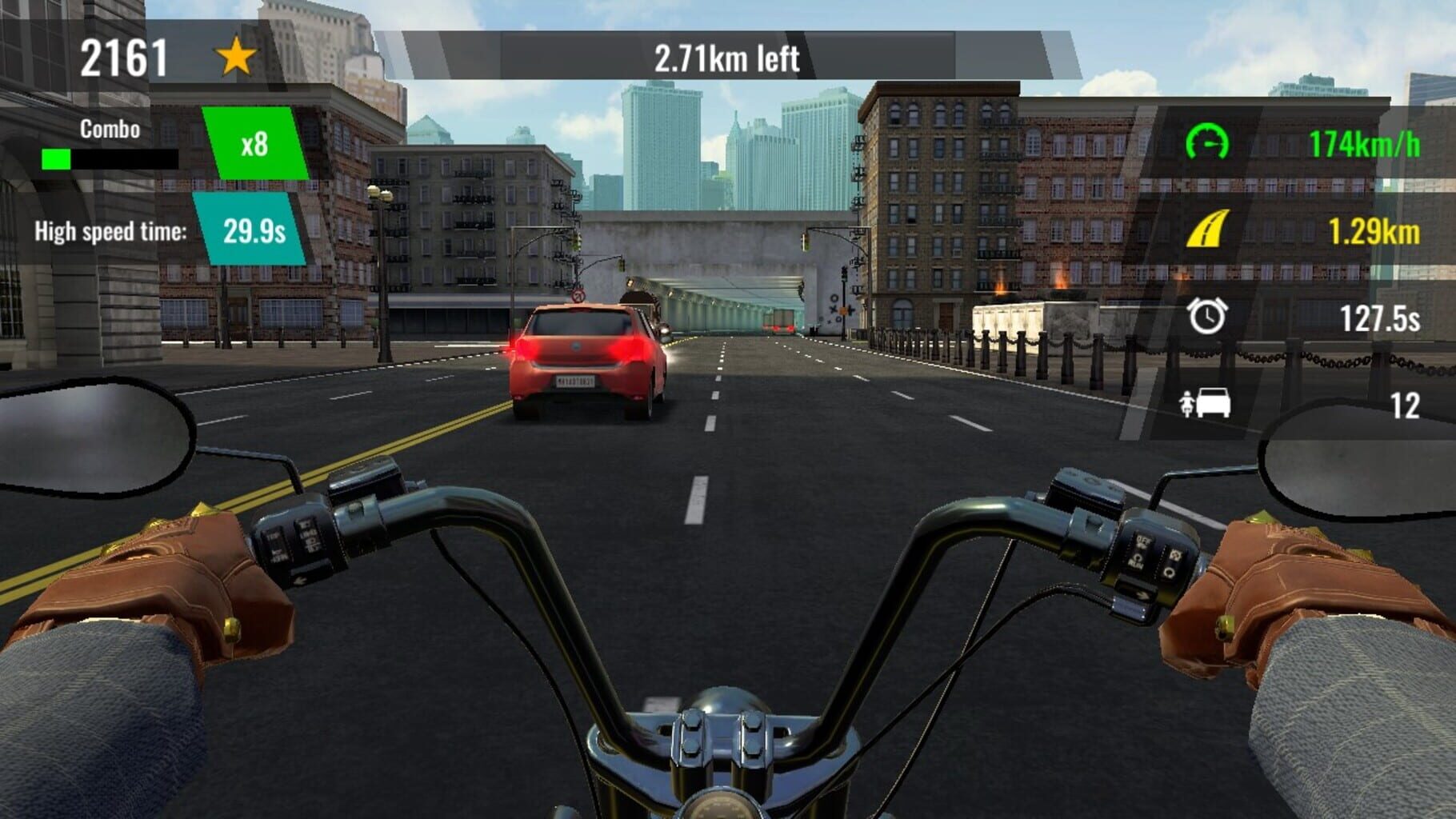 Moto Rush GT: Silver Edition screenshot