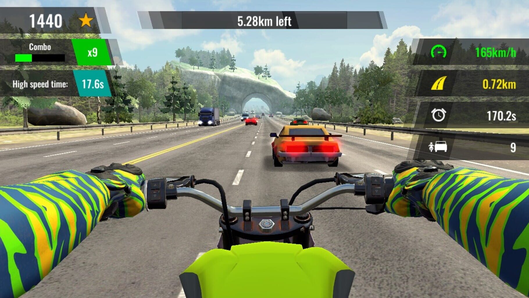 Moto Rush GT: Silver Edition screenshot