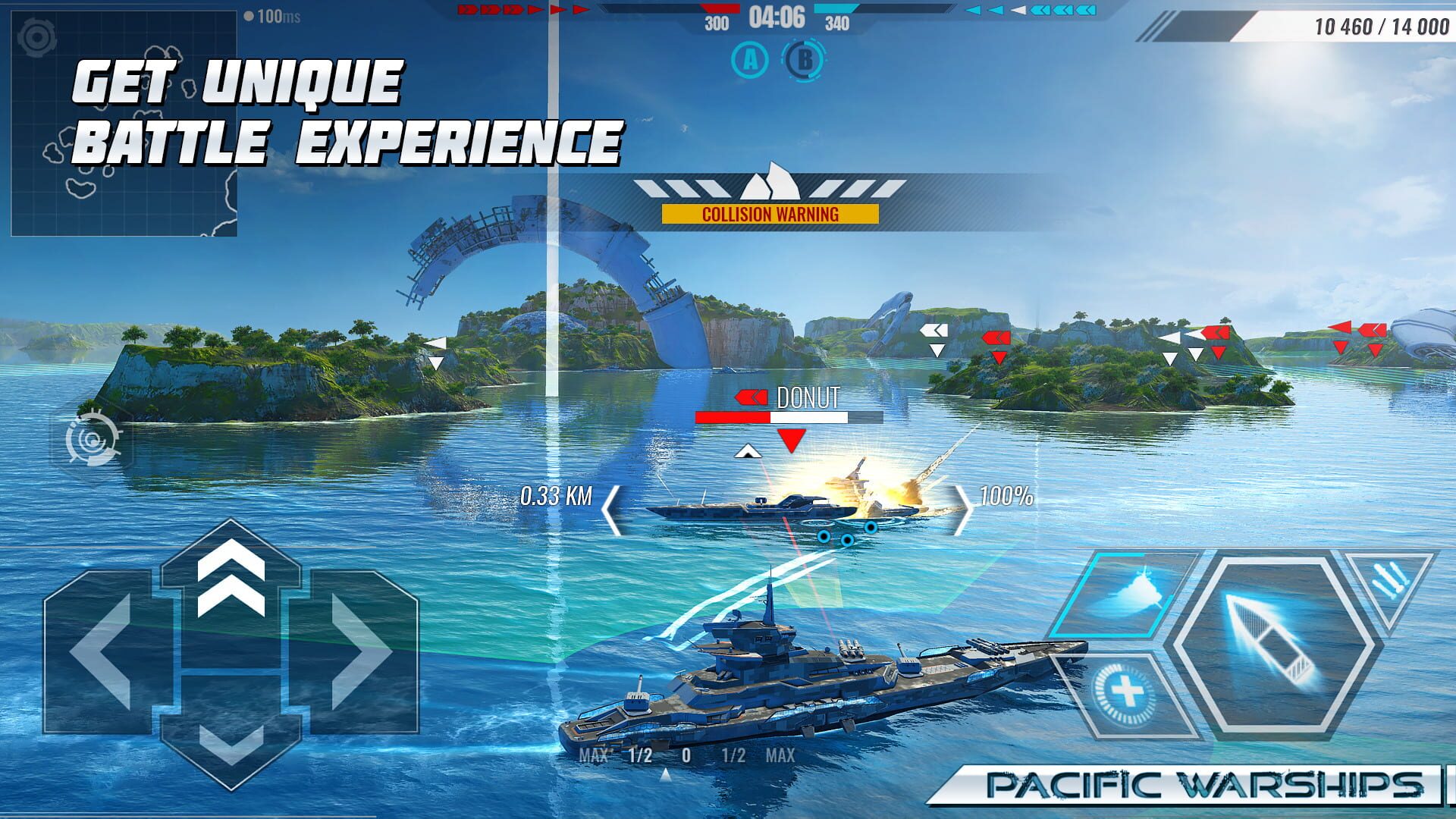 Pacific Warships - Screenshot