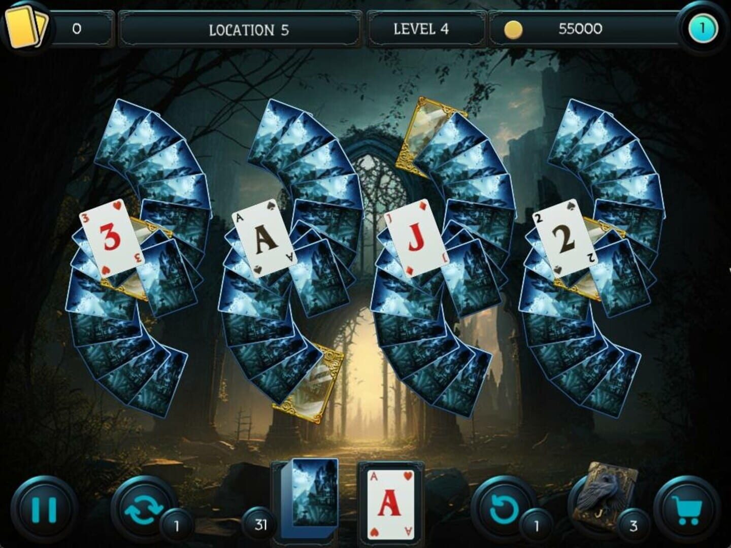 Mystery Solitaire: The Black Raven 5