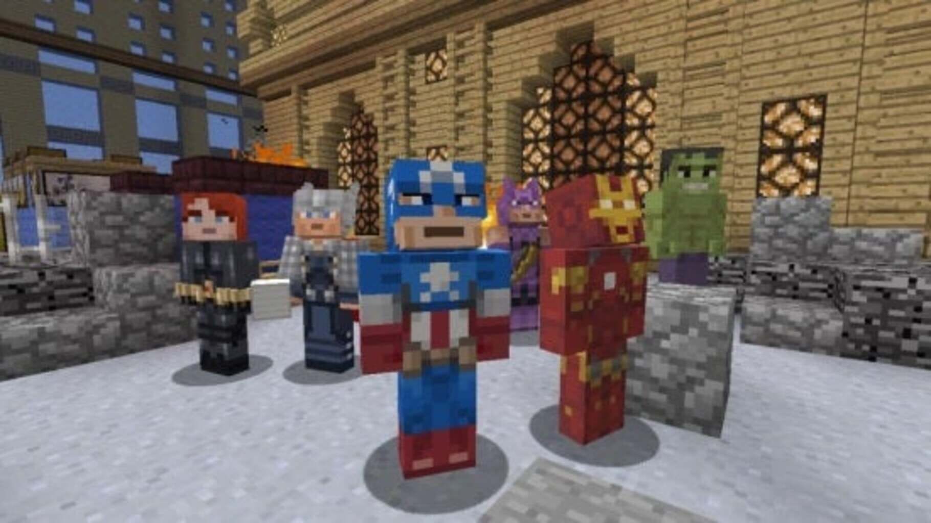 Captura de pantalla - MInecraft: Marvel Avengers Skin Pack