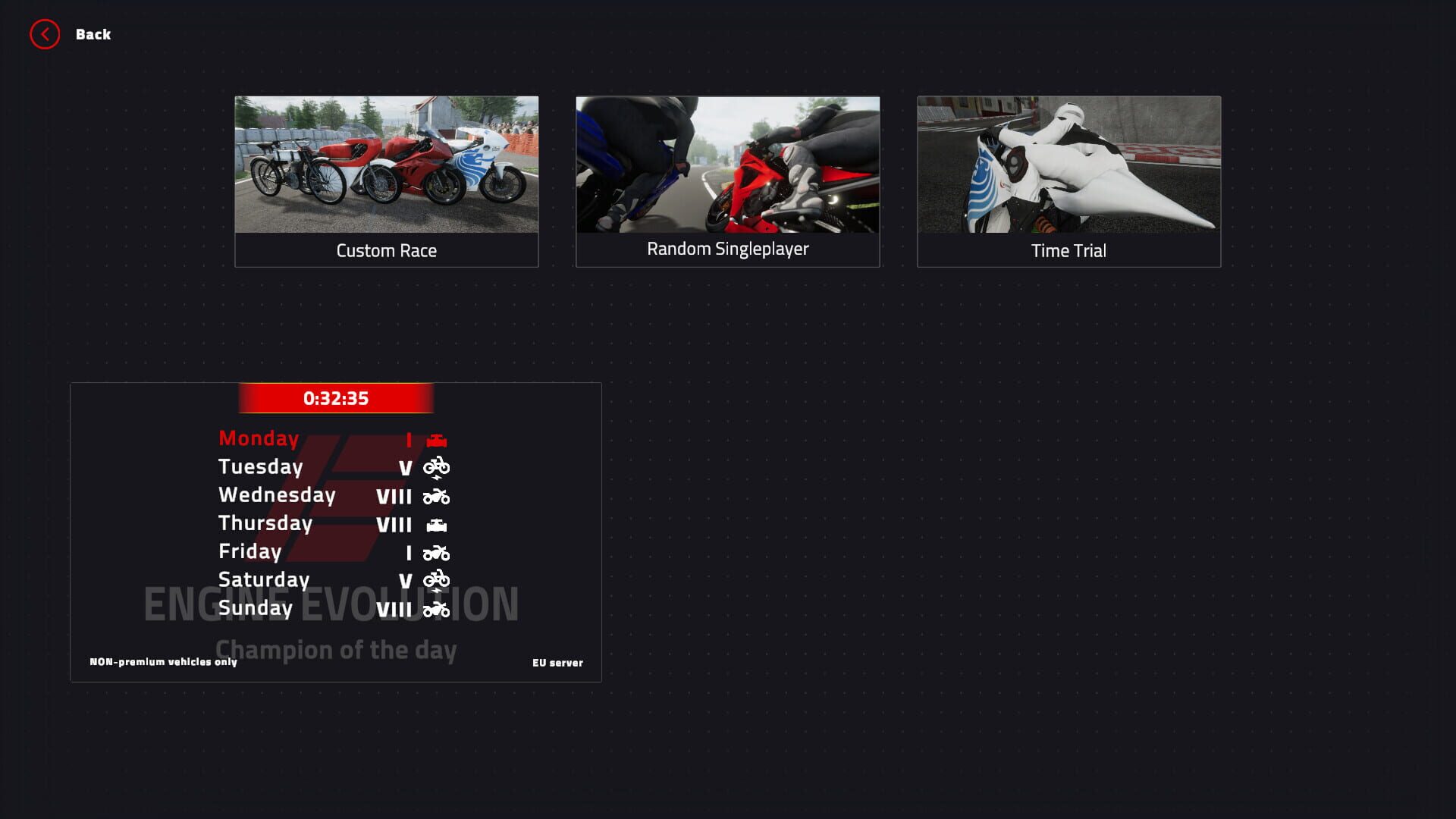 Formula Evolution 2024 - Screenshot