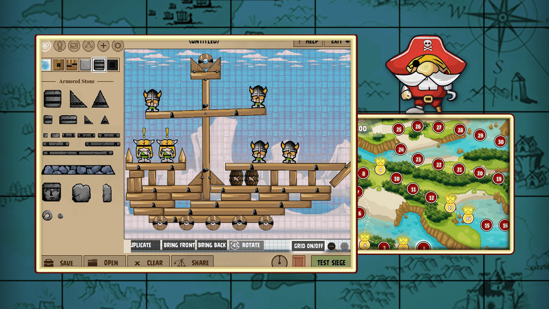 Siege Hero: Pirate Pillage screenshot