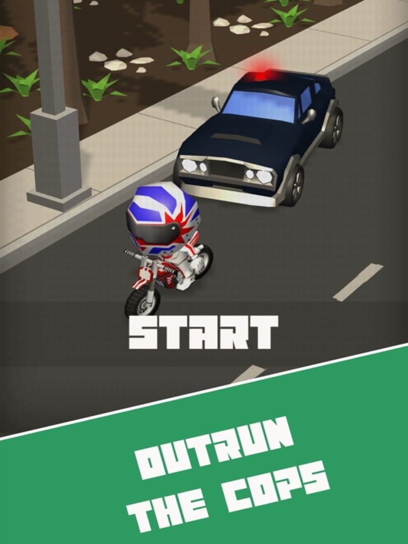 Motocross Mini Outrun - Screenshot