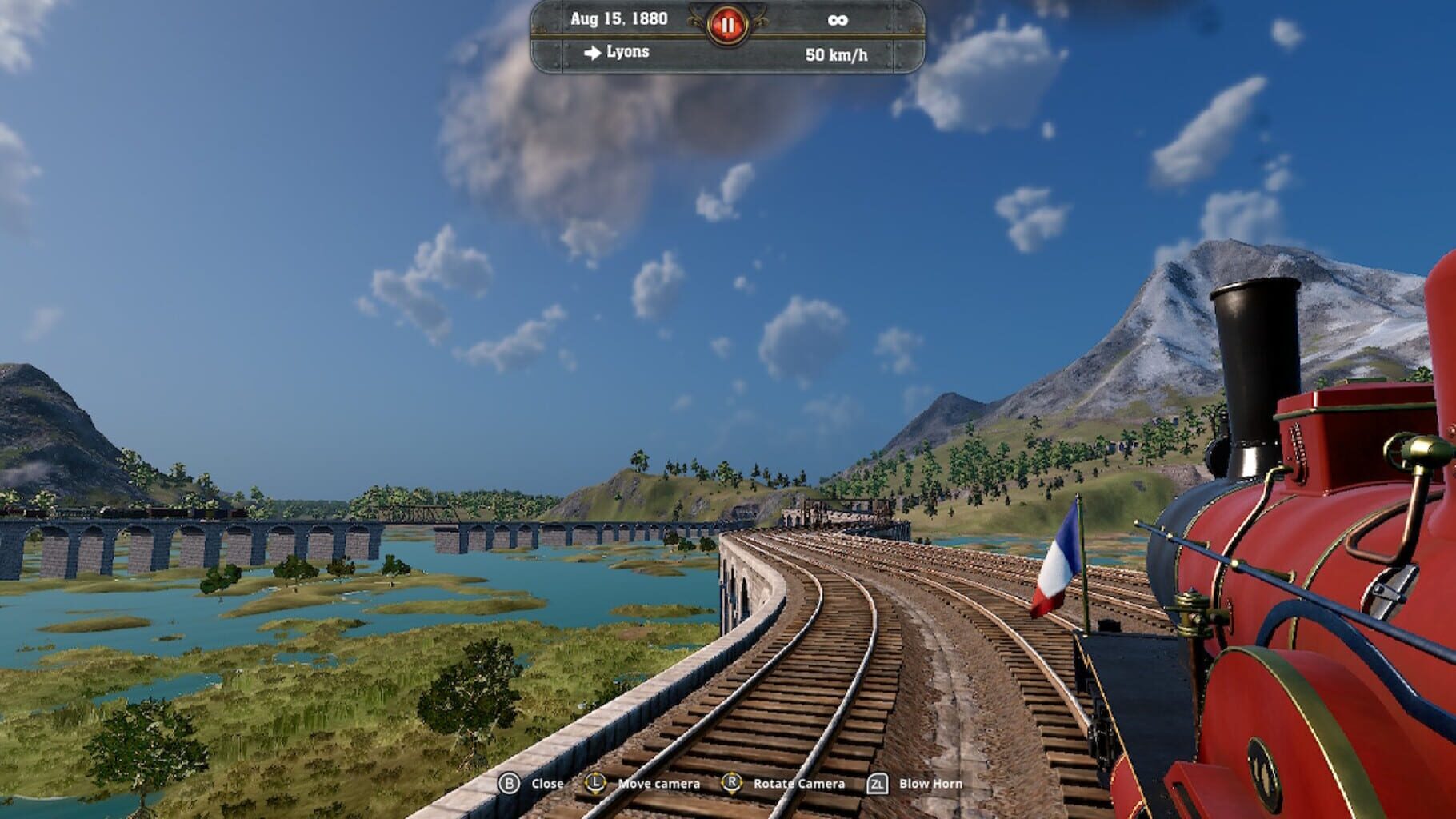 Captura de pantalla - Railway Empire 2: Nintendo Switch Edition