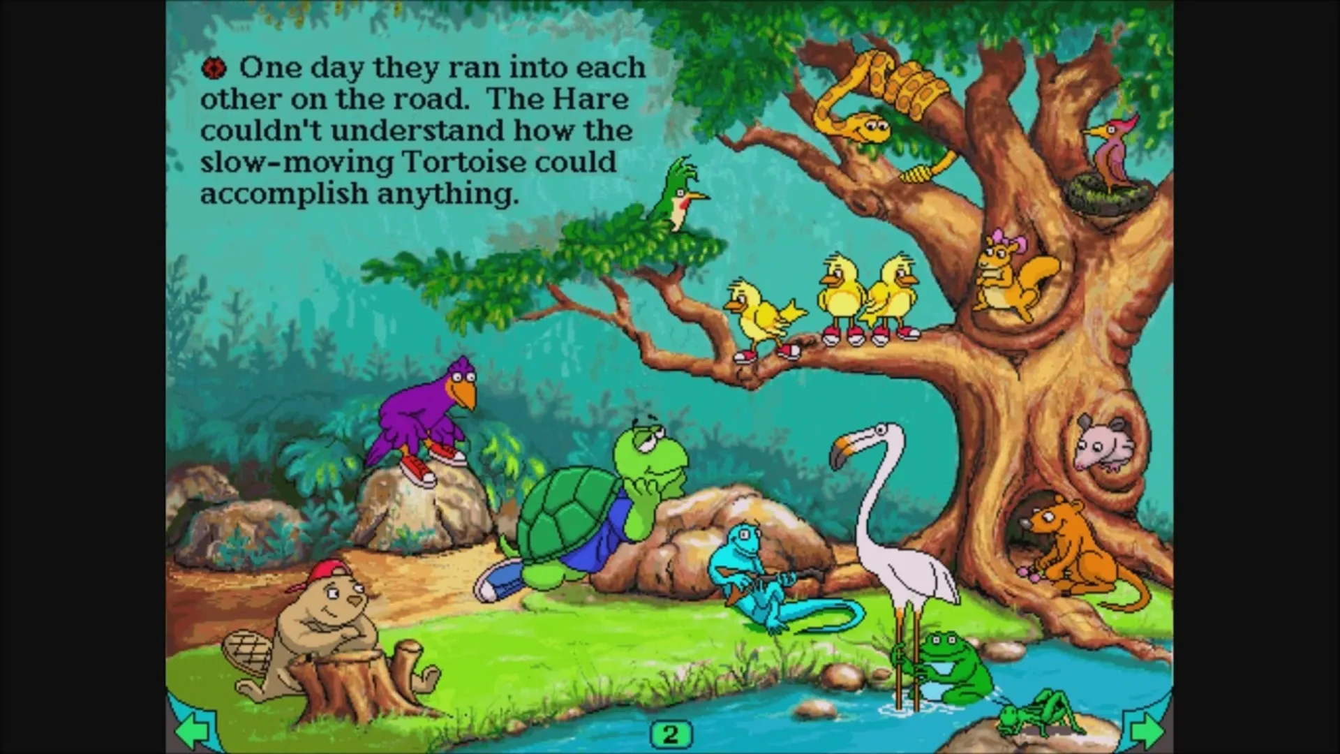 Living Books: Aesop's The Tortoise and the Hare