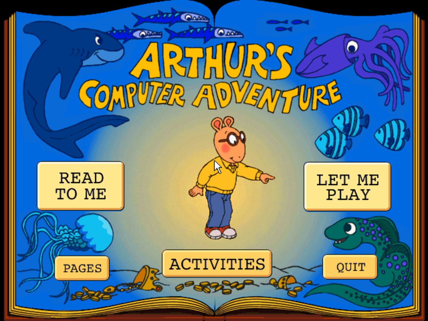 Captura de pantalla - Living Books: Arthur's Computer Adventure