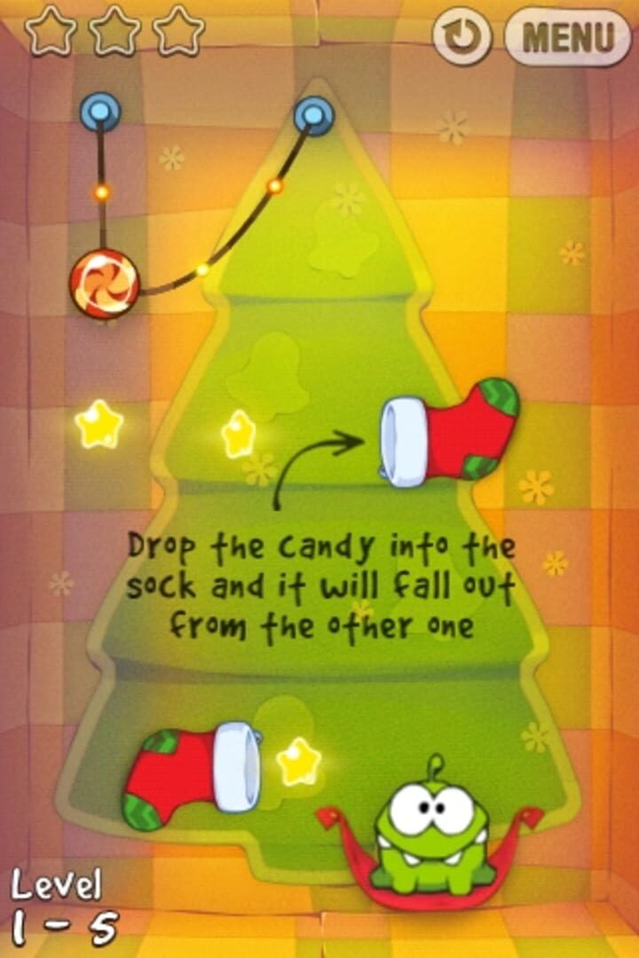 Captura de pantalla - Cut the Rope: Holiday Gift