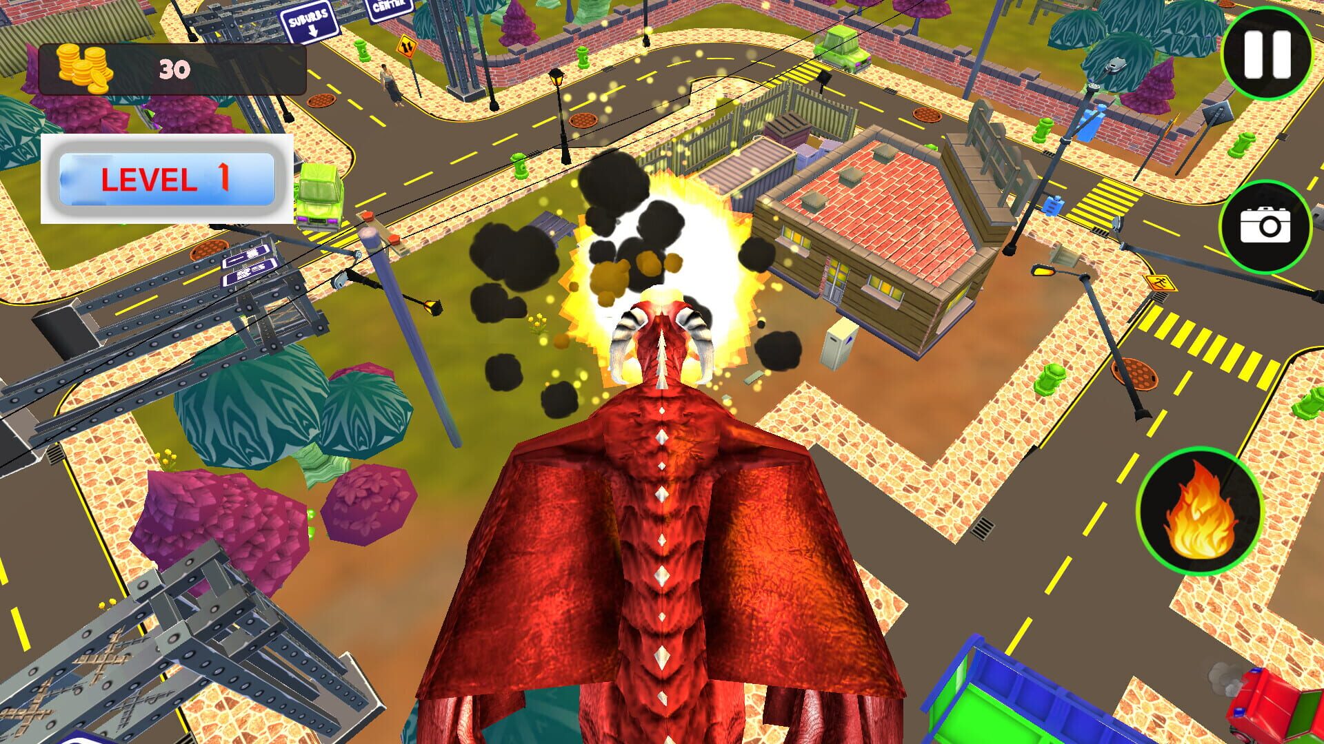 Fly Fly Dragon! - Screenshot