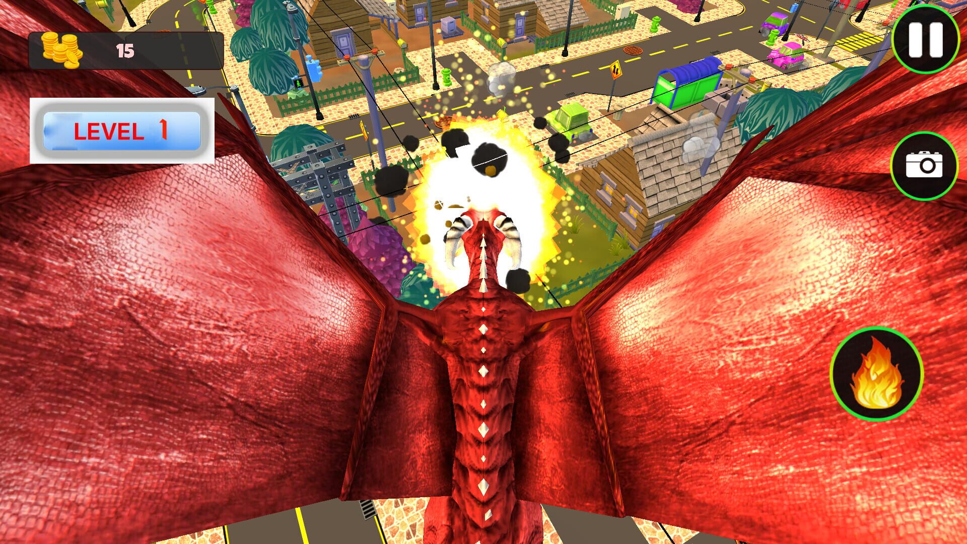 Fly Fly Dragon! - Screenshot