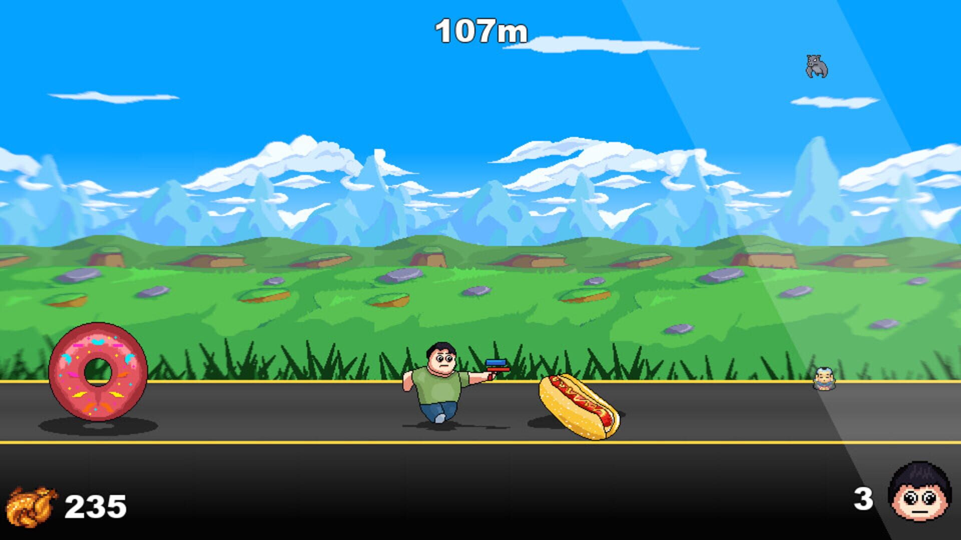 Burning Calories - Screenshot