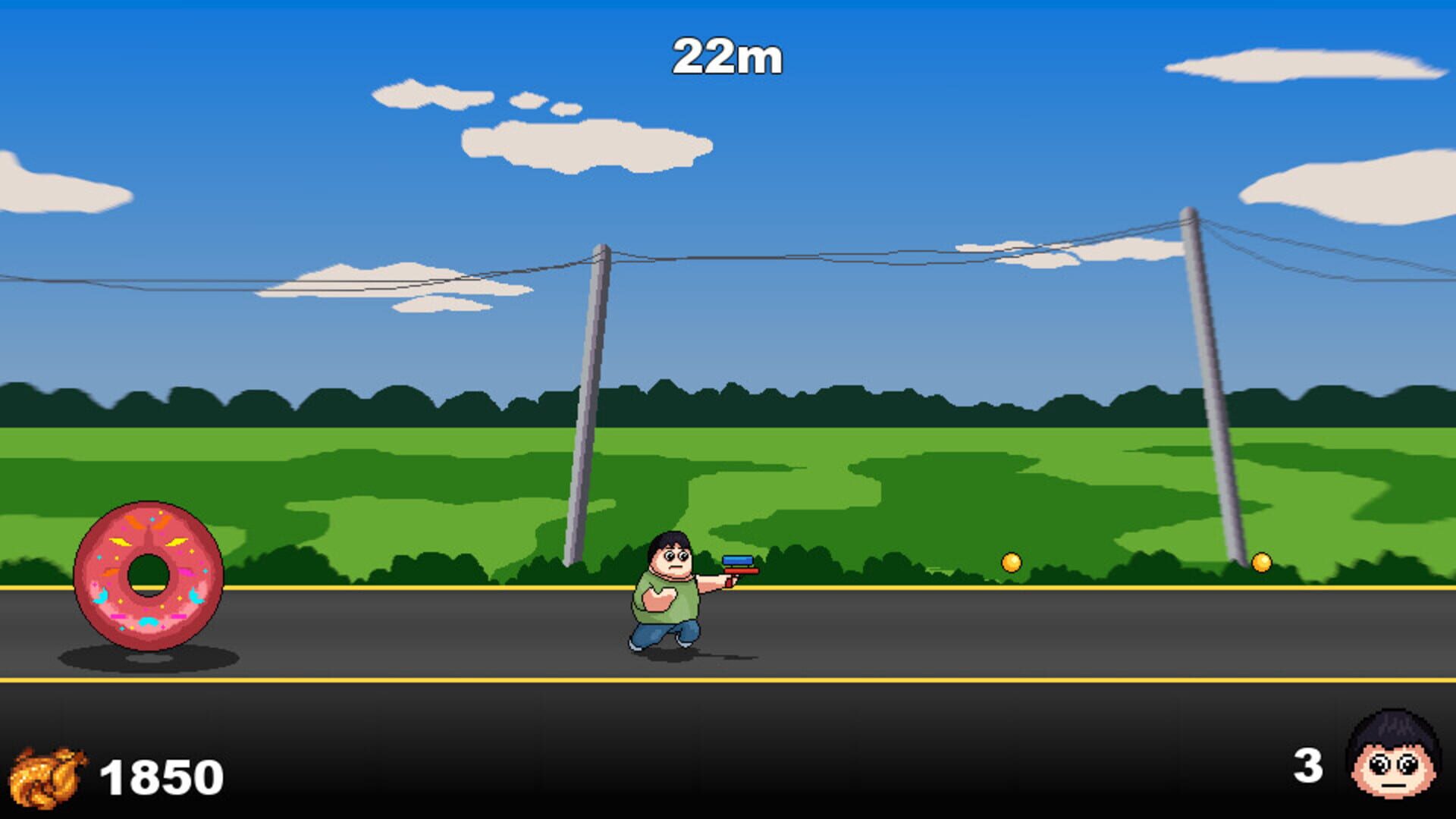 Burning Calories - Screenshot