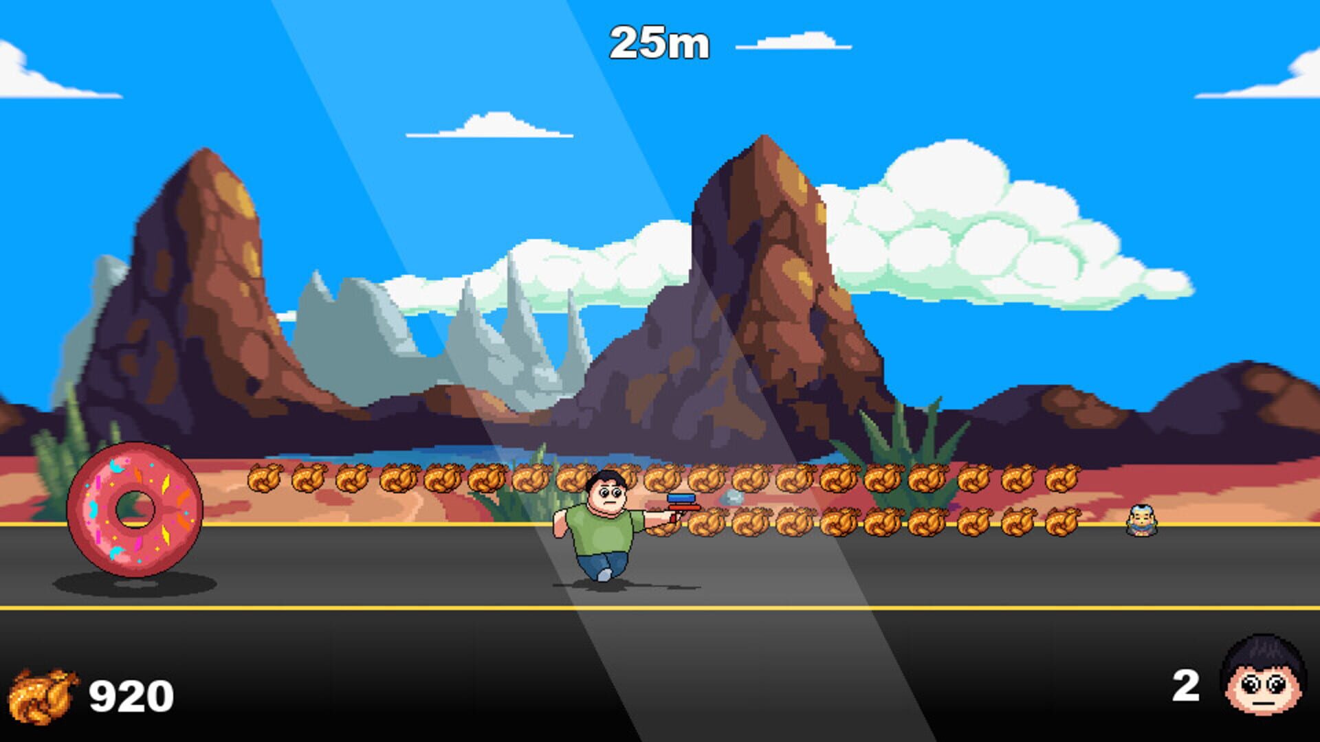 Burning Calories - Screenshot