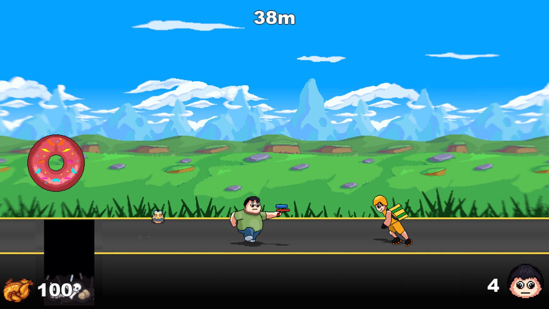Burning Calories - Screenshot
