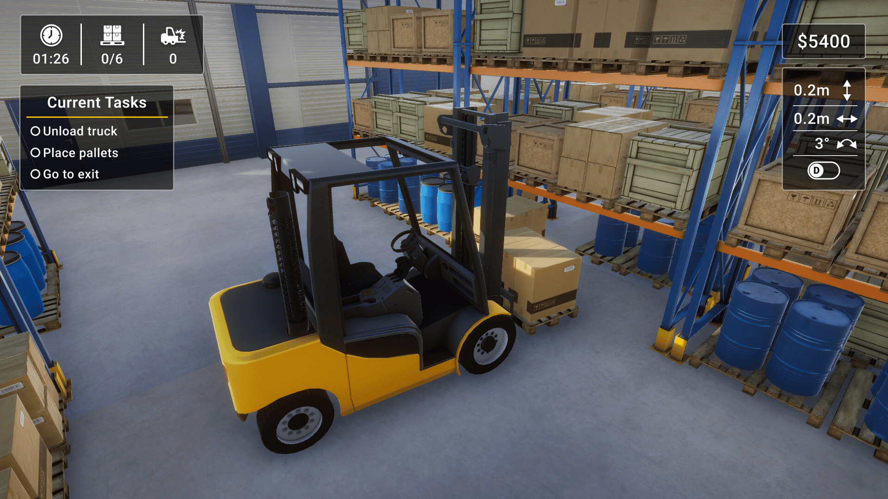 Forklift Simulator 2023 screenshot