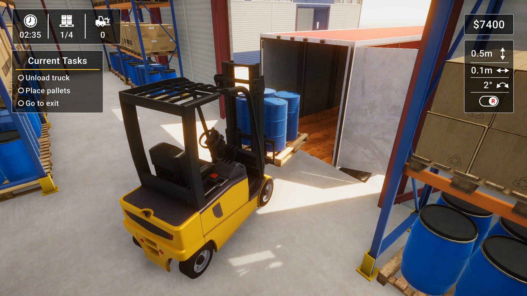 Forklift Simulator 2023 screenshot