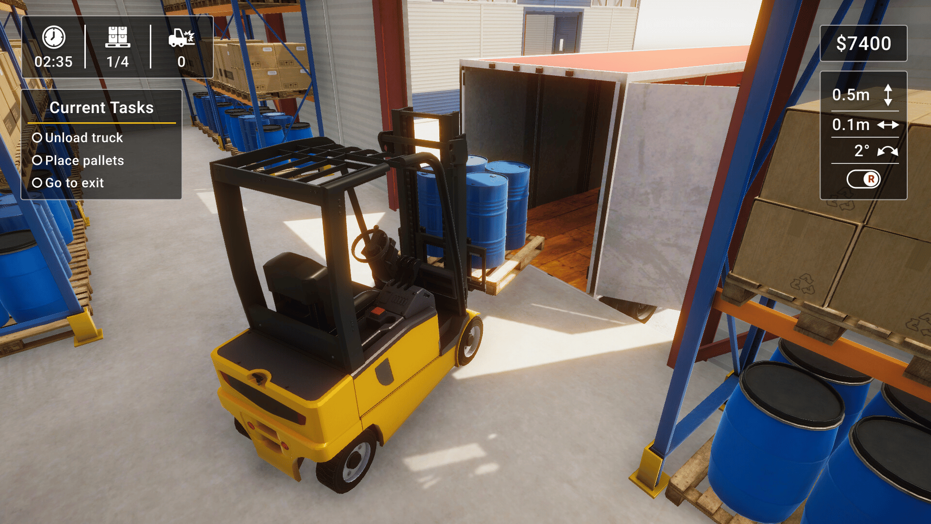 Forklift Simulator 2023 screenshot