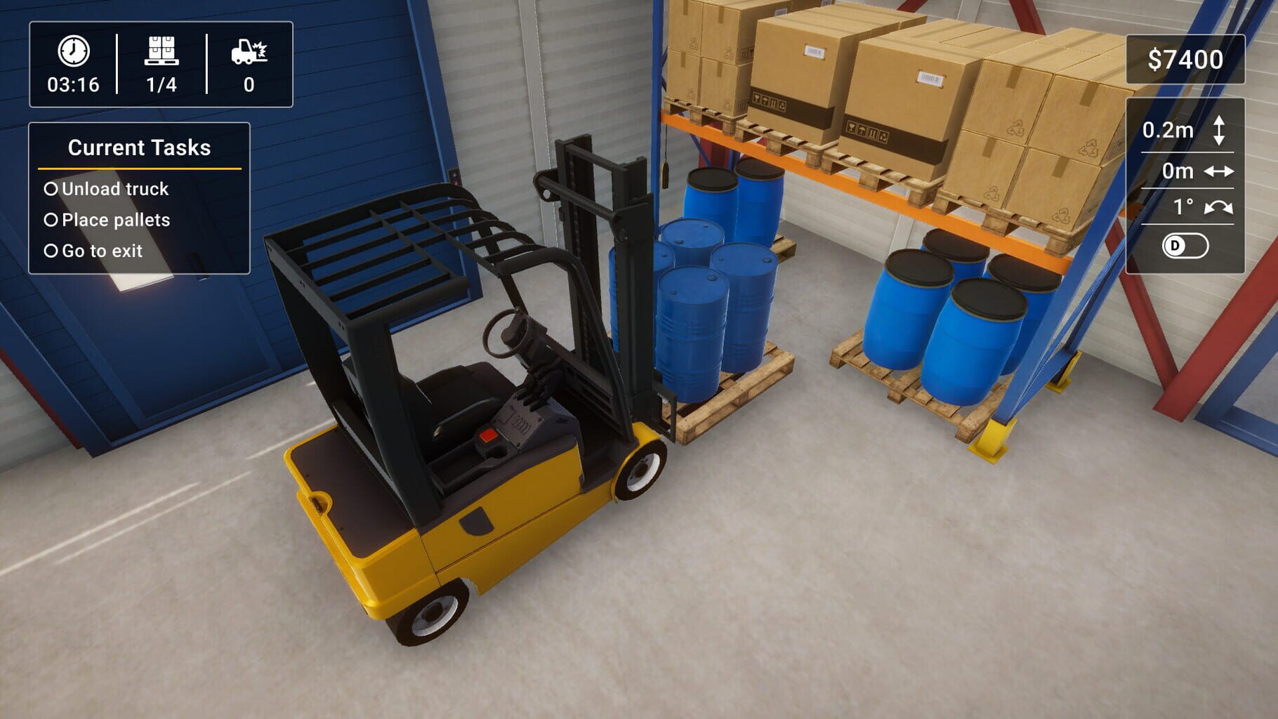 Forklift Simulator 2023 screenshot