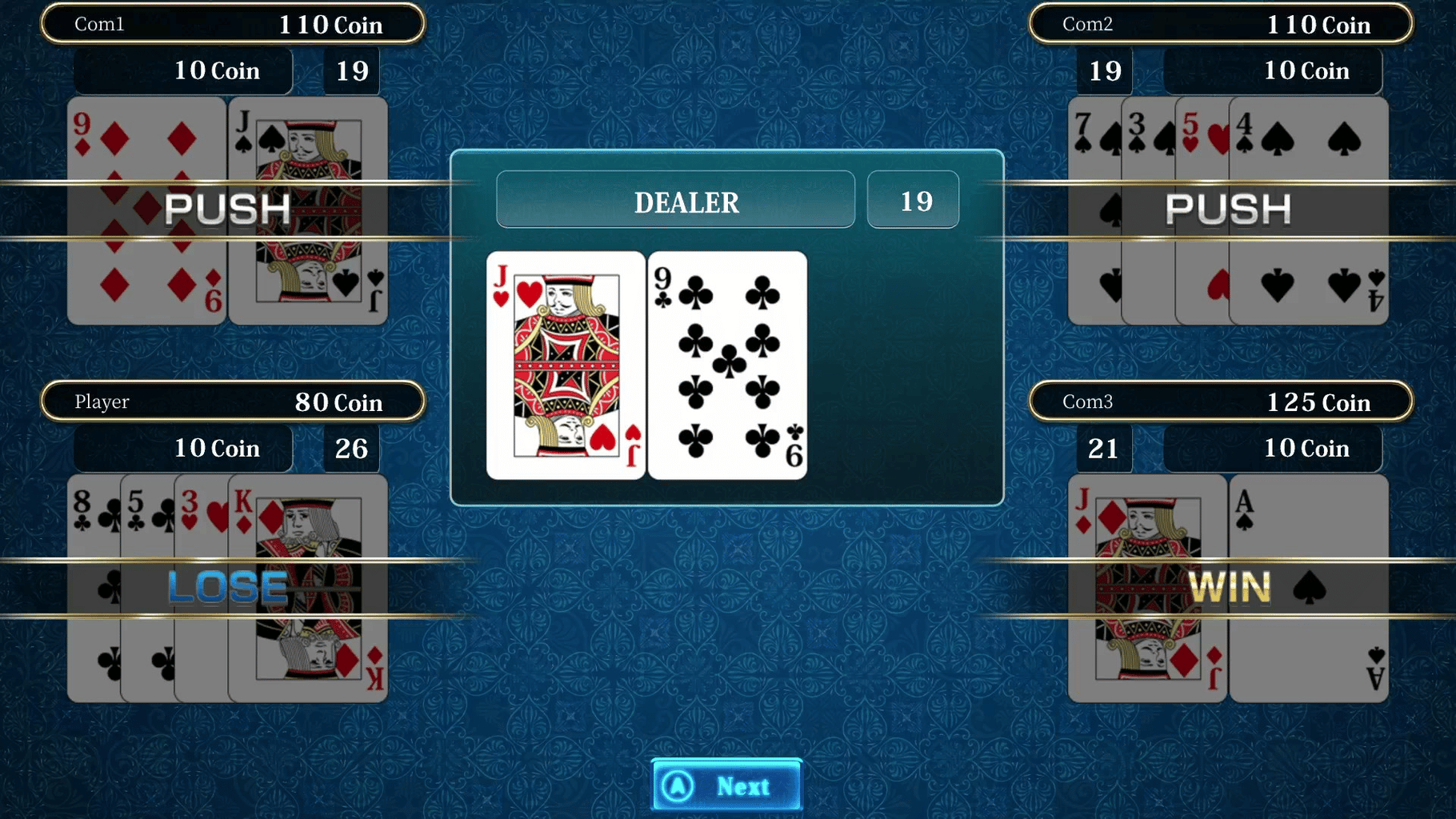 The Card Perfect Collection Plus: Texas Hold 'em, Solitaire and Others screenshot