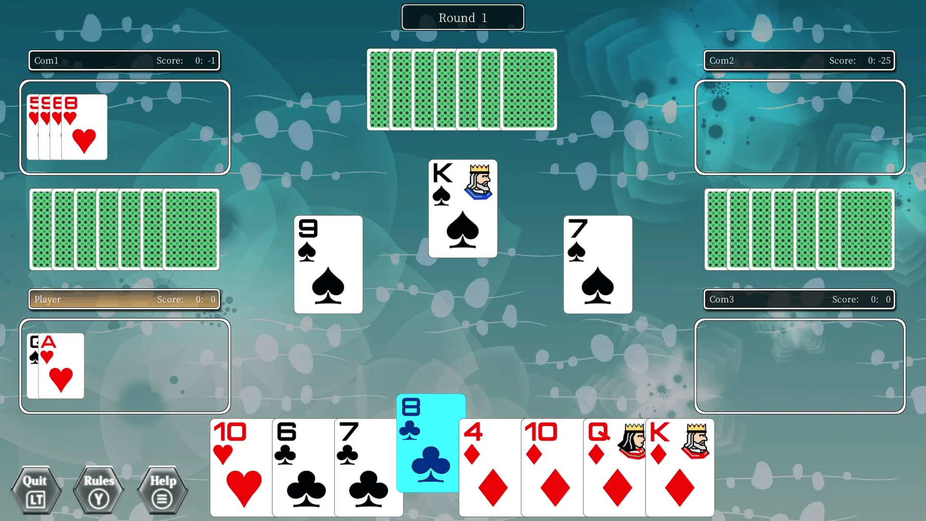 The Card Perfect Collection Plus: Texas Hold 'em, Solitaire and Others screenshot