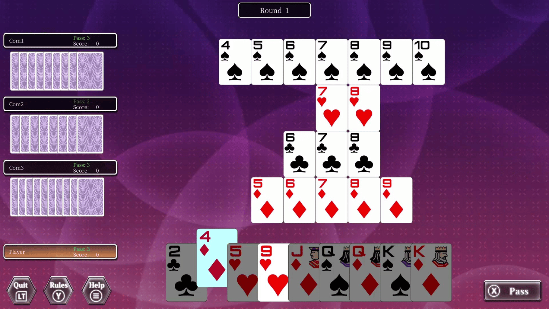 The Card Perfect Collection Plus: Texas Hold 'em, Solitaire and Others screenshot