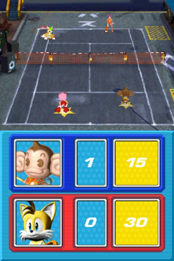 Captura de pantalla - Sega Superstars Tennis