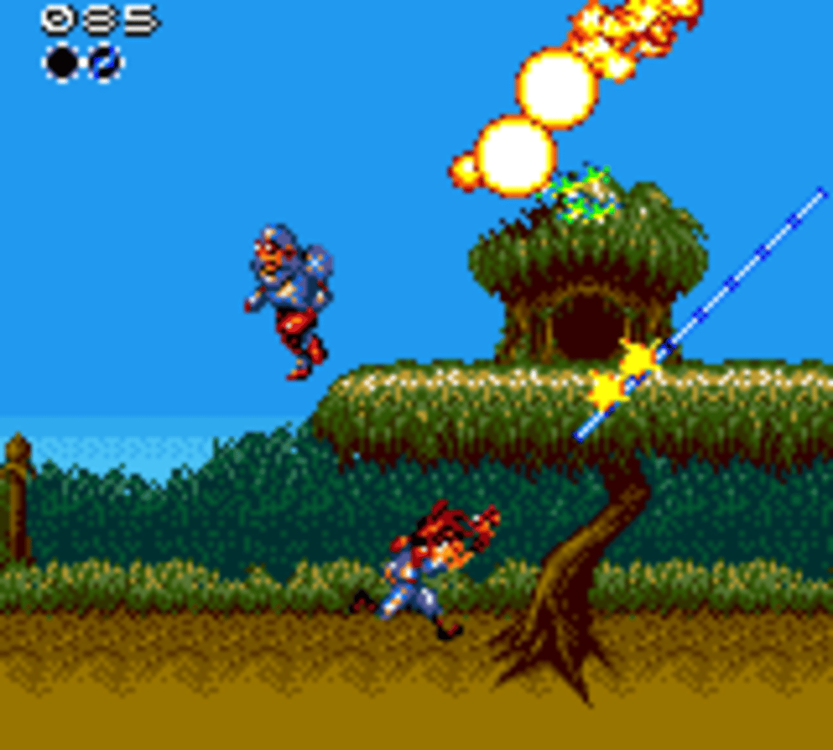 Gunstar Heroes screenshot