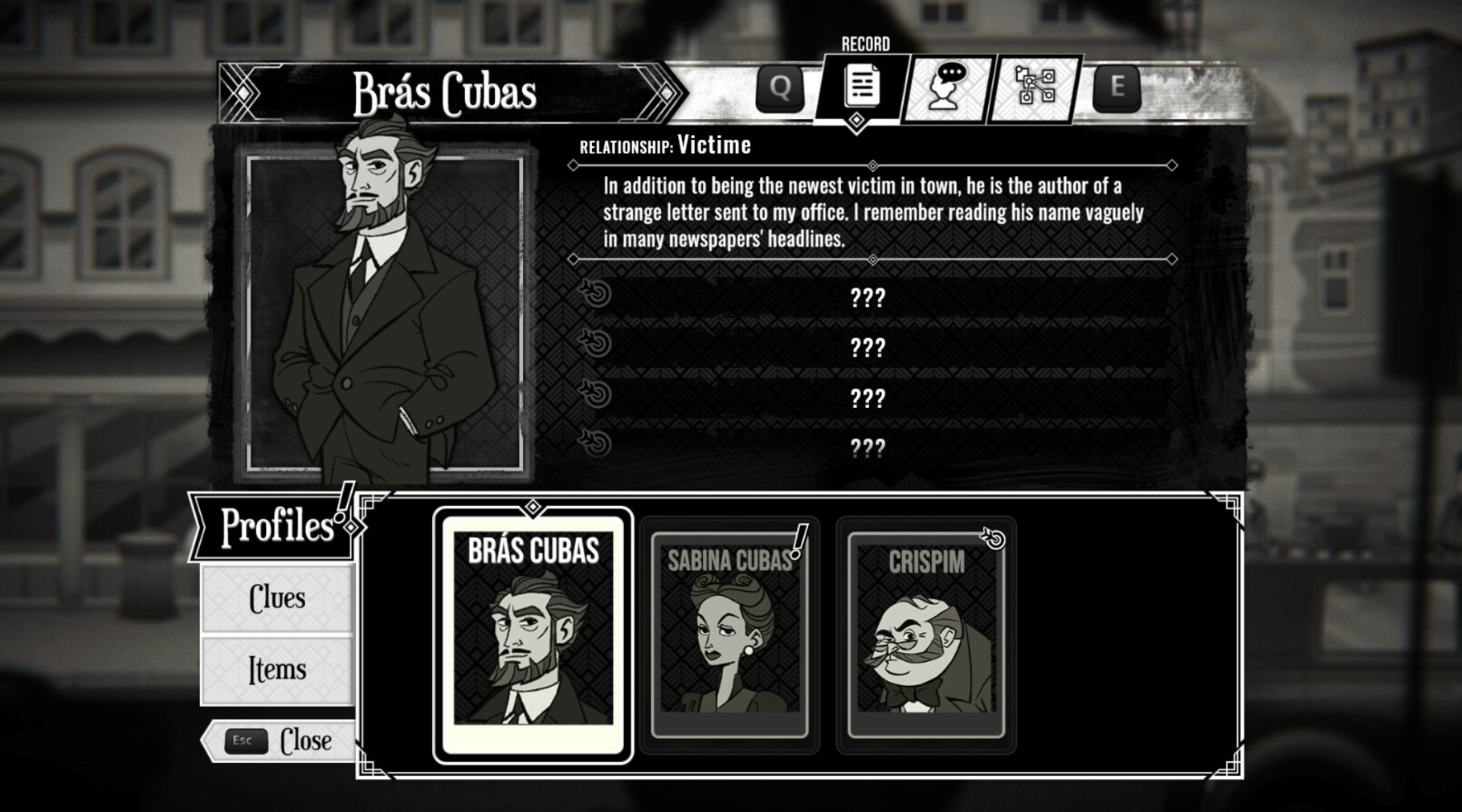 The Posthumous Investigation screenshot