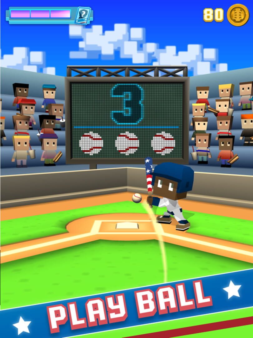 Blocky Baseball - Screenshot