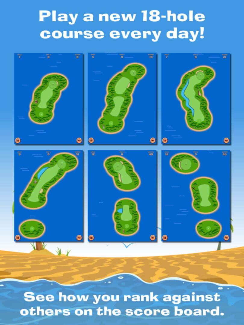 Island Golf - Screenshot