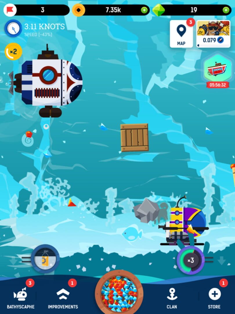 Idle Submarine - Screenshot