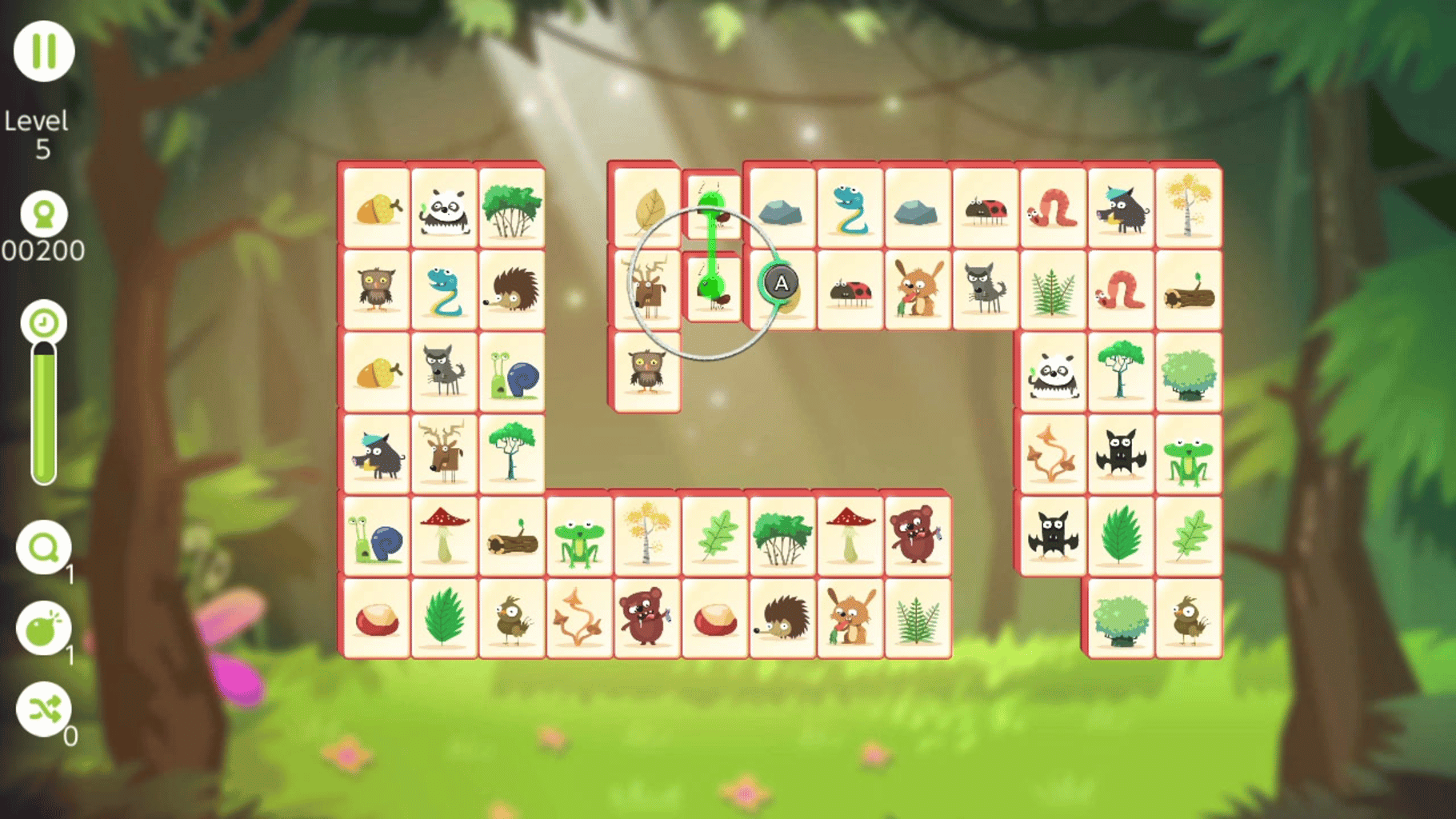 Mahjong Woods screenshot