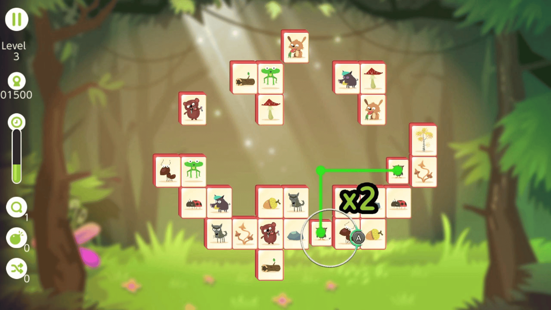 Mahjong Woods screenshot