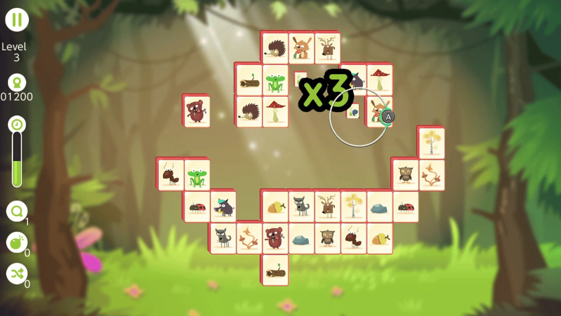 Mahjong Woods screenshot